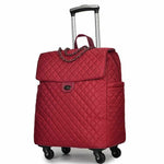 Brand Women Wheeled Luggage bag Cabin travel Trolley